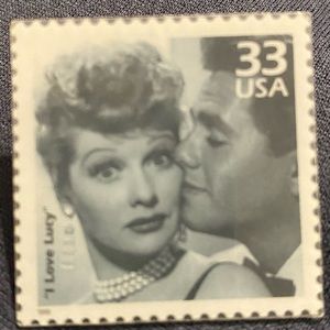 I Love Lucy Stamp / Pin Collectible